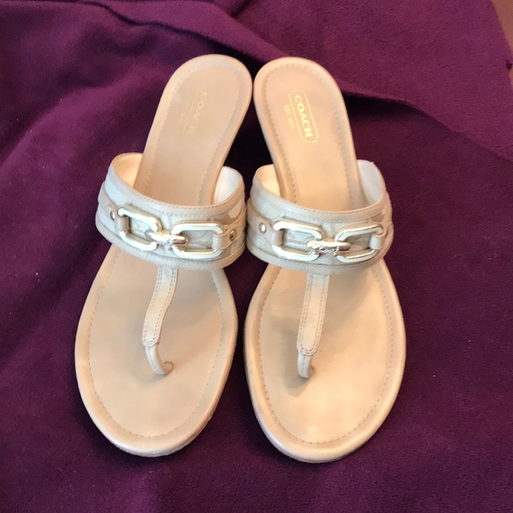 Coach sandals
